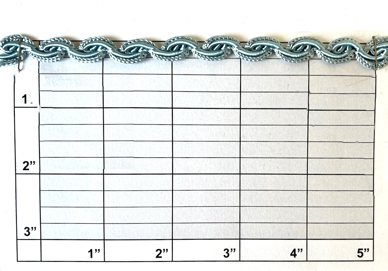 Scalloped Gimp Braid 7/16" 9 Colors