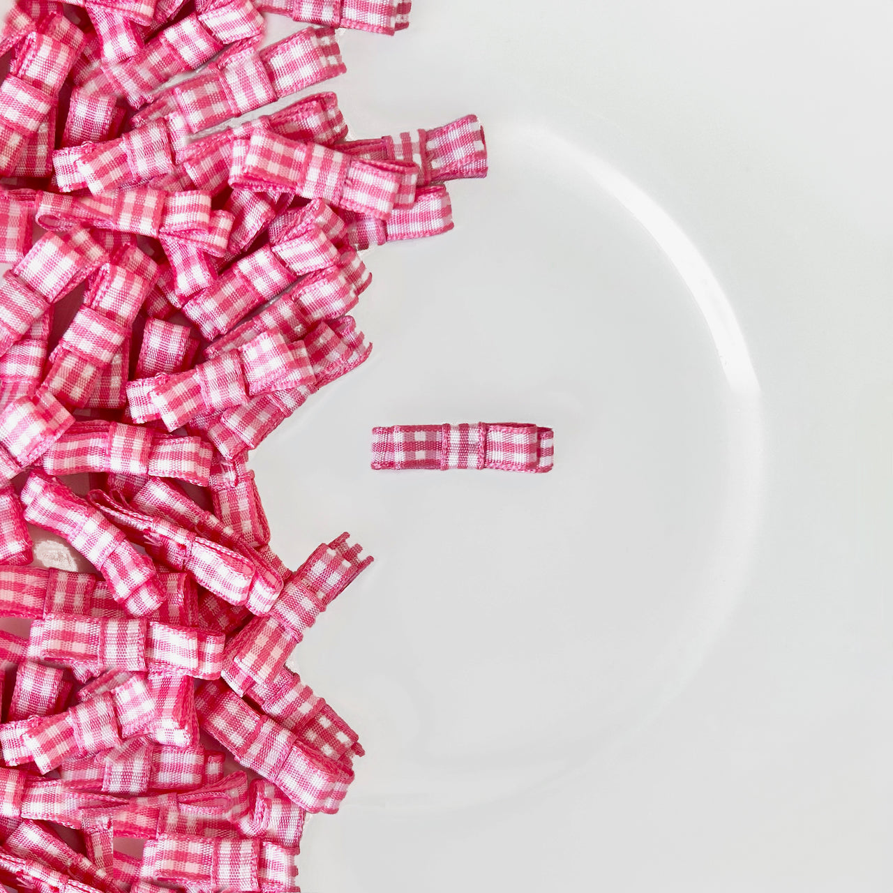 Double_Loop_Gingham_Check_Bows