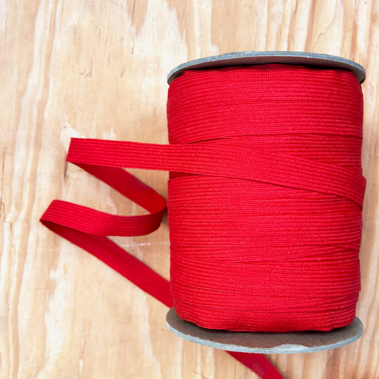 Red Flat Braid - Bulk Box