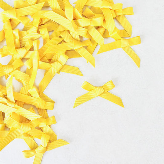 Yellow_Grosgrain_Tied_Bow