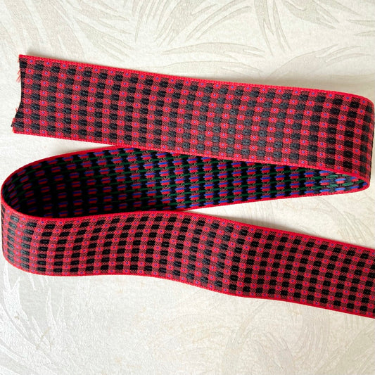 Checked Jacquard 1-1/2" - 2 Colorways