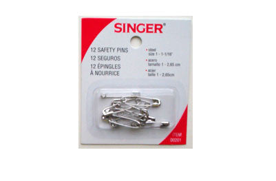 Safety Pins (Box of 12)