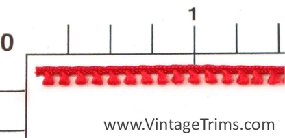 Mini Loop Fringe Fabric Trim 1/8" (288 Yard Roll) 3 Colors