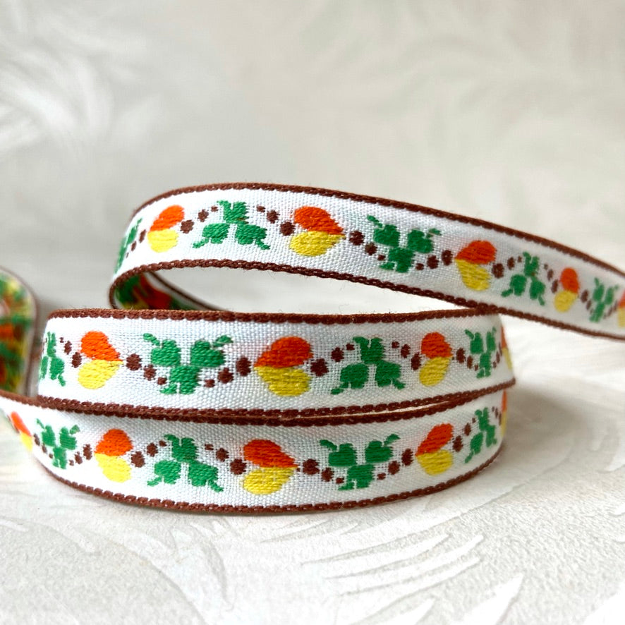 Narrow Hearts on the Side Jacquard 1/2" - 7 Colorways