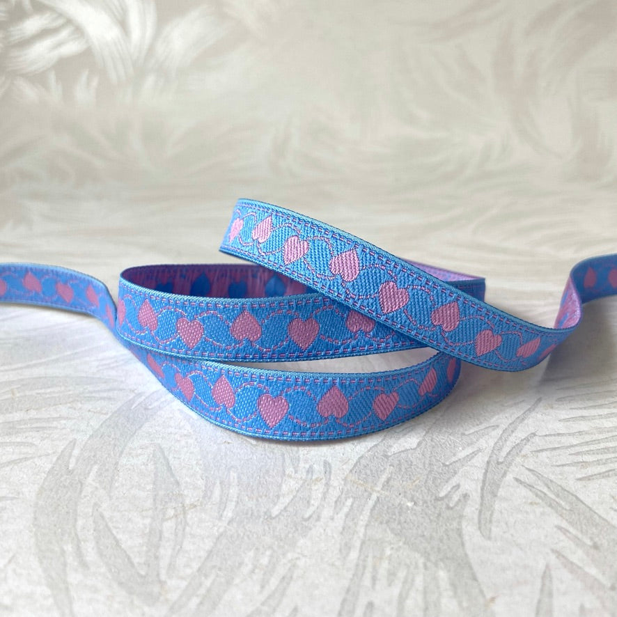 Narrow Hearts Jacquard 1/2" - 5 Colorways