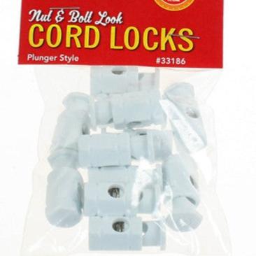 Nut & Bolt looking Cord Locks