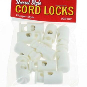 Barrel Style Cord Locks