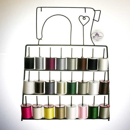 Thread Rack with Thread Assortment