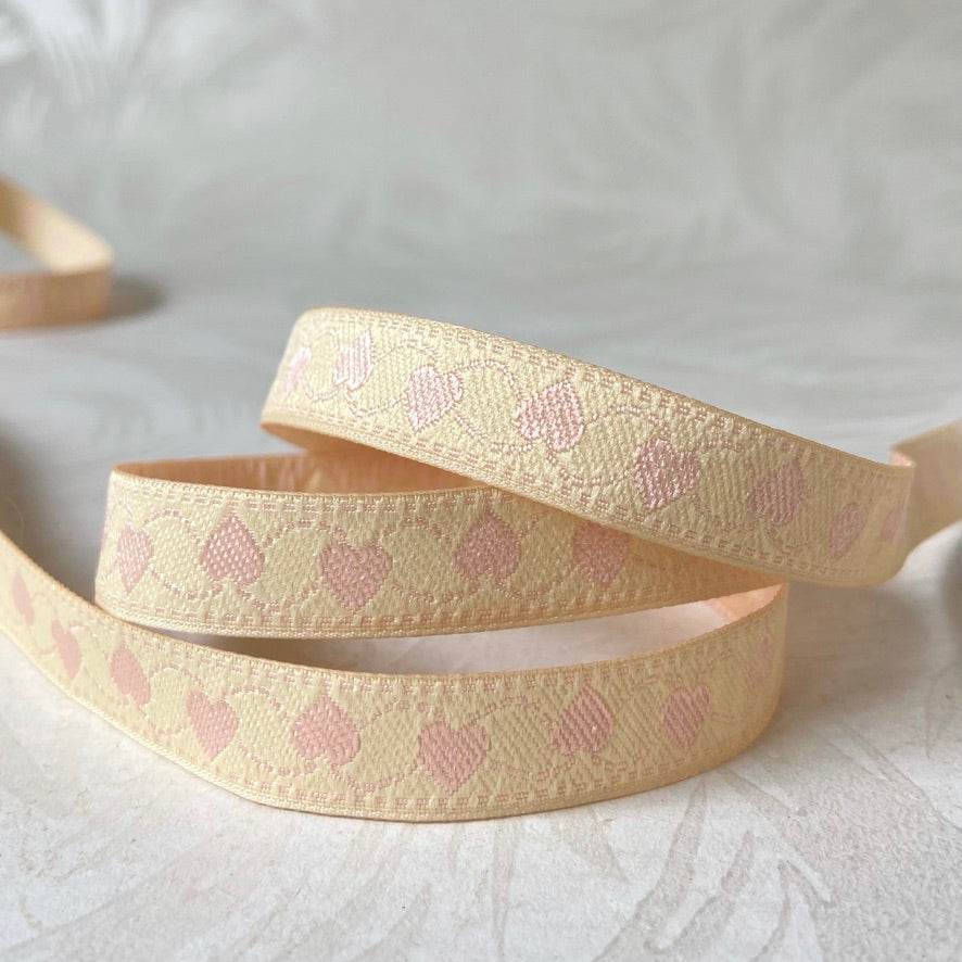 Narrow Hearts Jacquard 1/2" - 5 Colorways