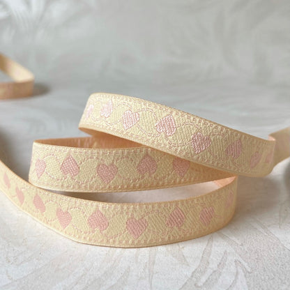 Narrow Hearts Jacquard 1/2" - 5 Colorways