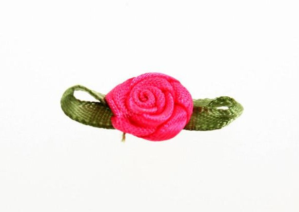 Tiny Satin Roses 1/2" 20 colors, 288 bows each