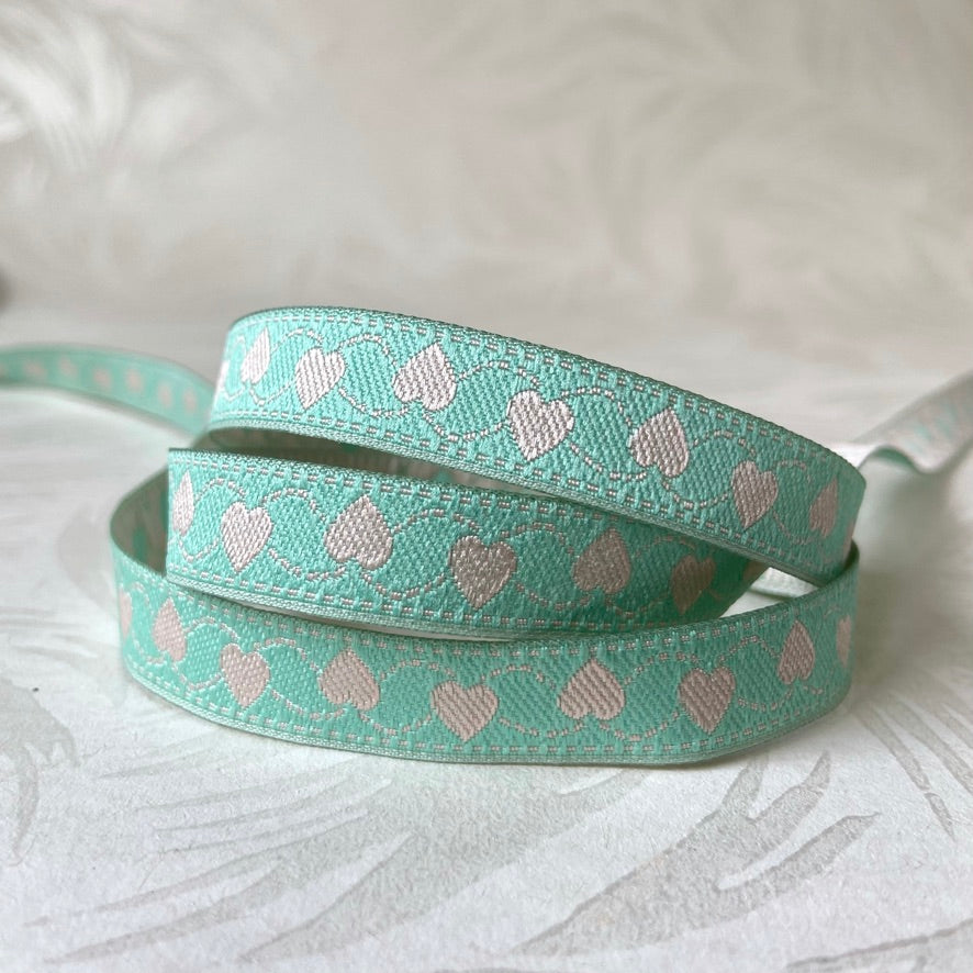 Narrow Hearts Jacquard 1/2" - 5 Colorways