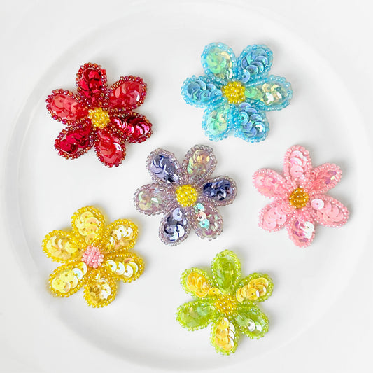    Bead_Sequin_Flower_Applique