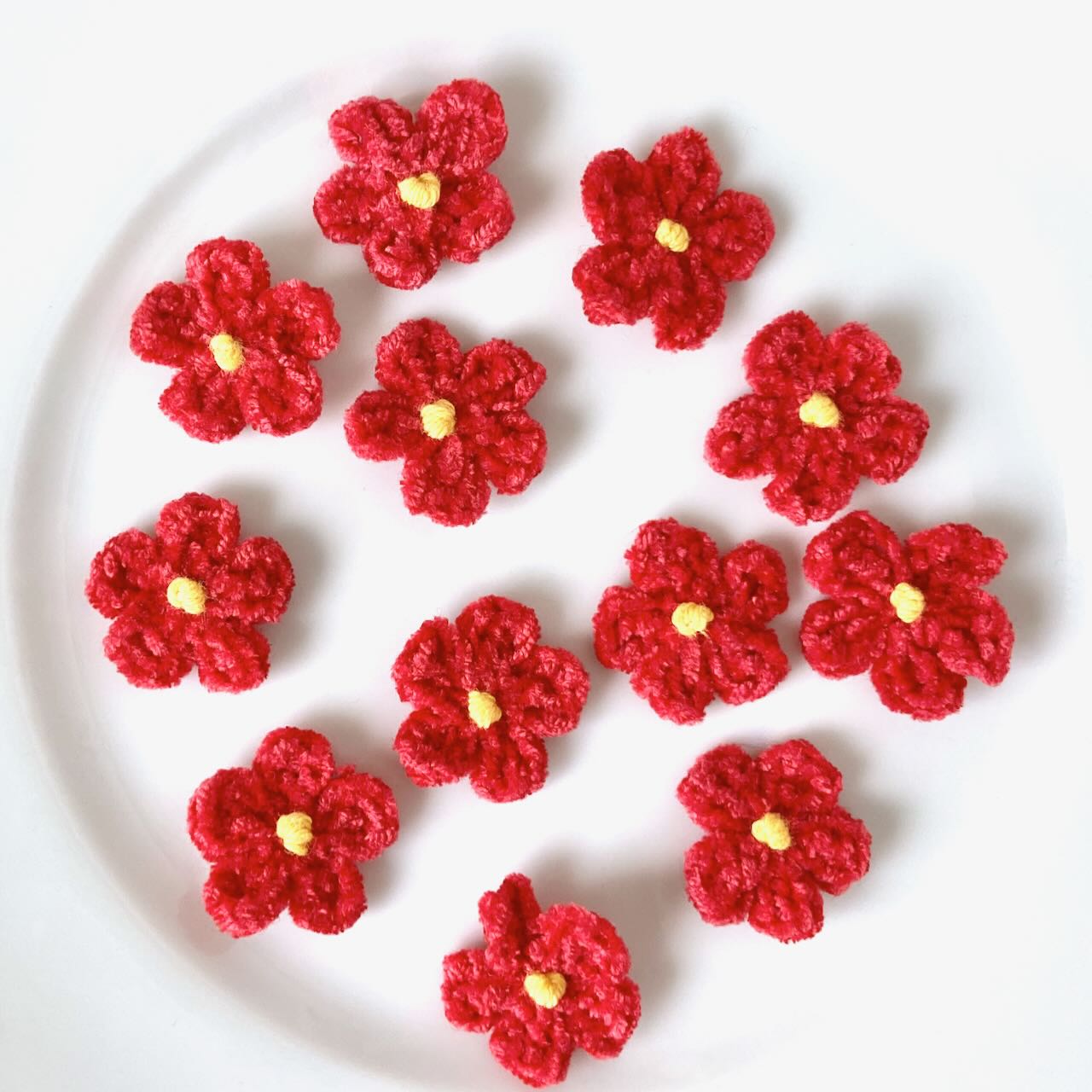 Chenille_Crochet_Flower