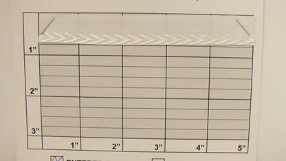 Chevron Piping w/Lip 1/4" (Per Yard) 2 Colors