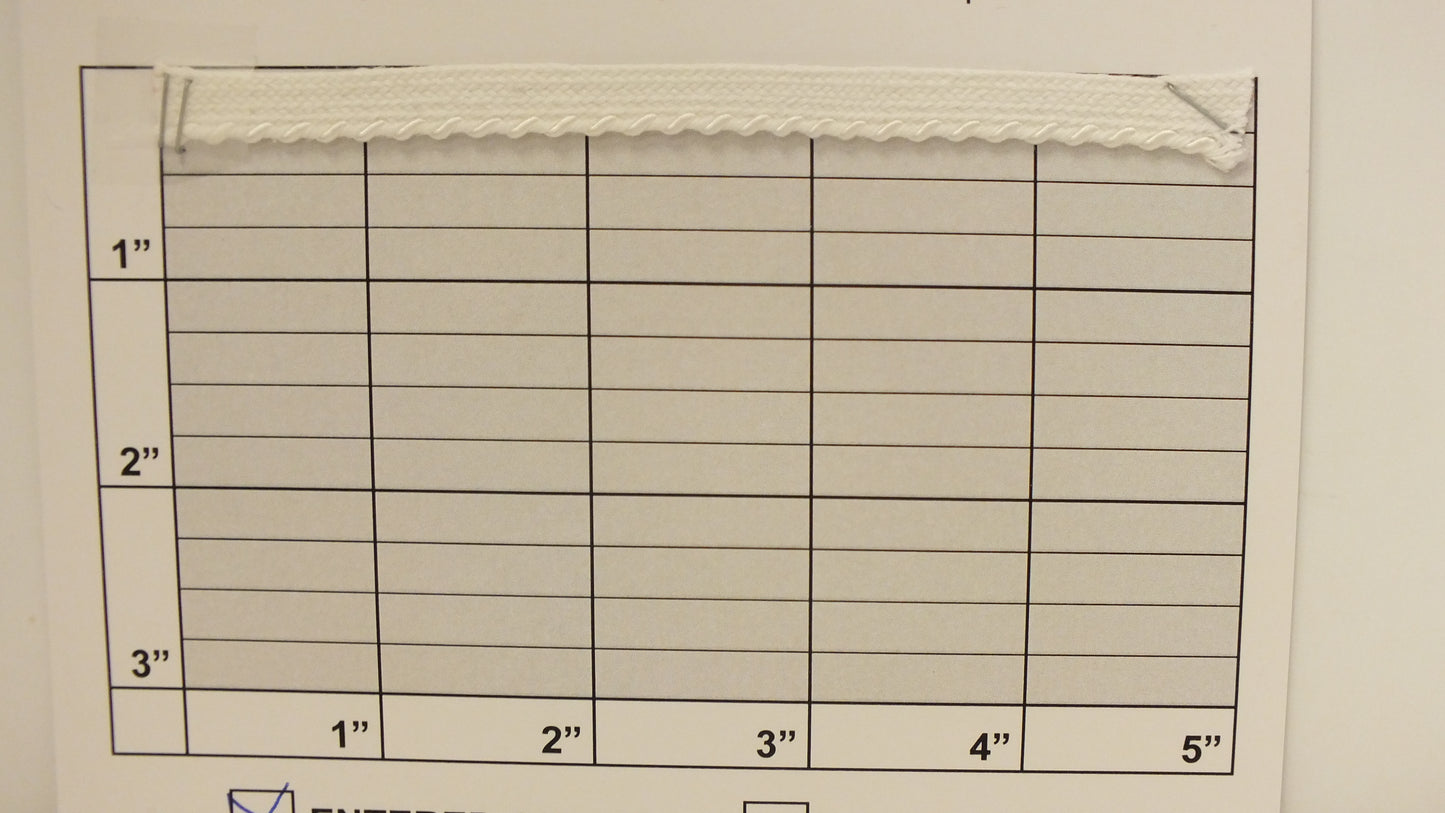 Diagonal Stripe Piping 1/8" - 6 Colorways