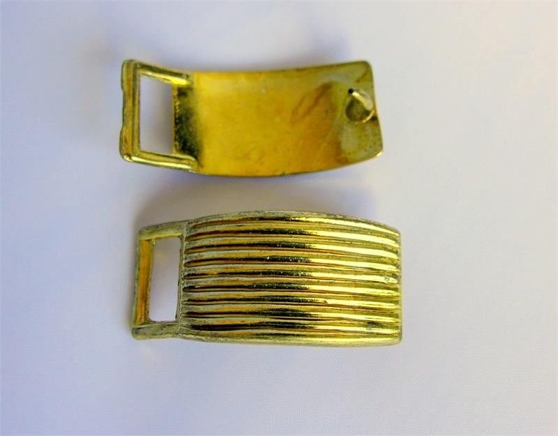 Gold 2" Buckle with Prong (Box of 25)