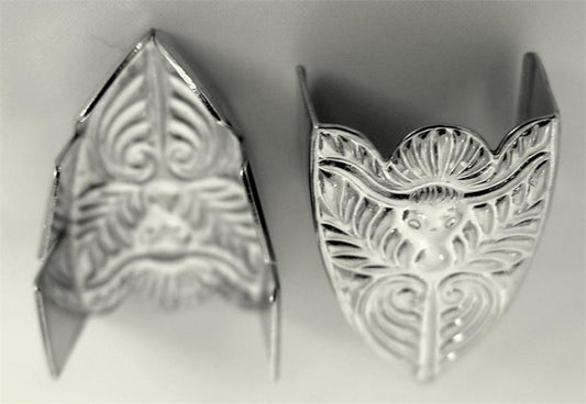 Chrome Fancy Belt Tip (Box of 25)