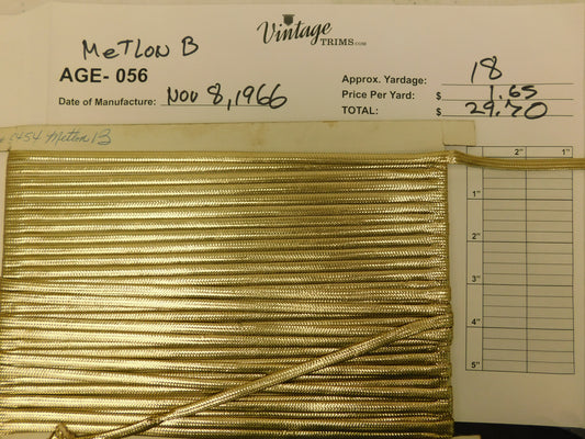 Card of Gold Melton (approx. 18 yards)