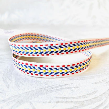     Diagonal_Dash_Jacquard_Ribbon