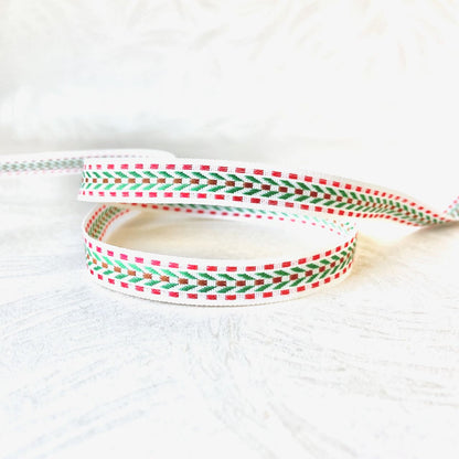     Diagonal_Dash_Jacquard_Ribbon