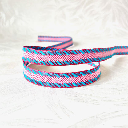     Diagonal_Line_Jacquard_Ribbon
