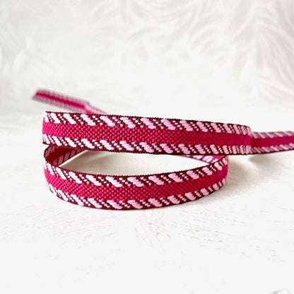     Diagonal_Line_Jacquard_Ribbon