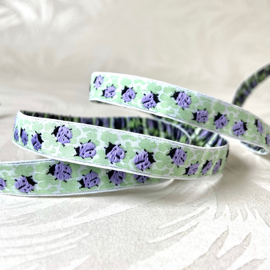 Ladybug Jacquard 1/2" - 2 Colorways