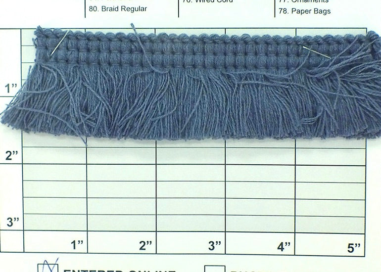 Brush Fringe 1-1/2" - 17 Colors