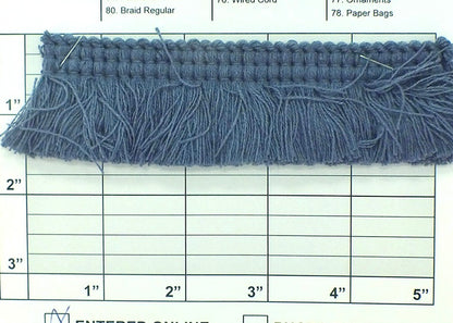 Brush Fringe 1-1/2" - 17 Colors