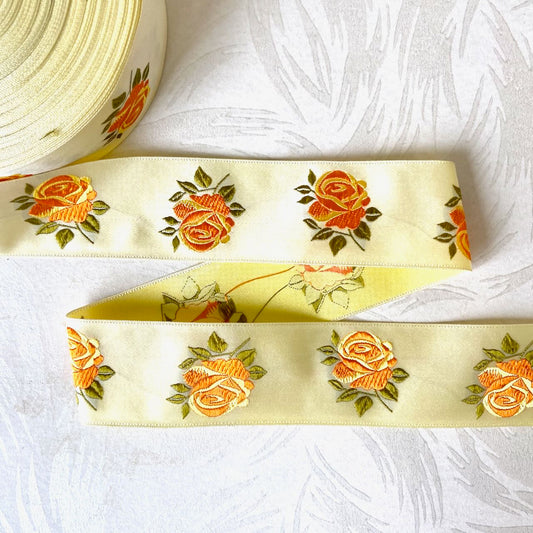    Floral_Embroidered_Satin_Ribbon