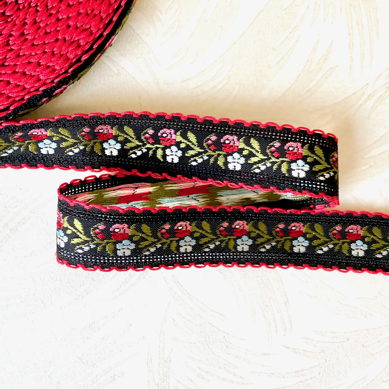 Floral Jacquard 1" - 8 Colorways