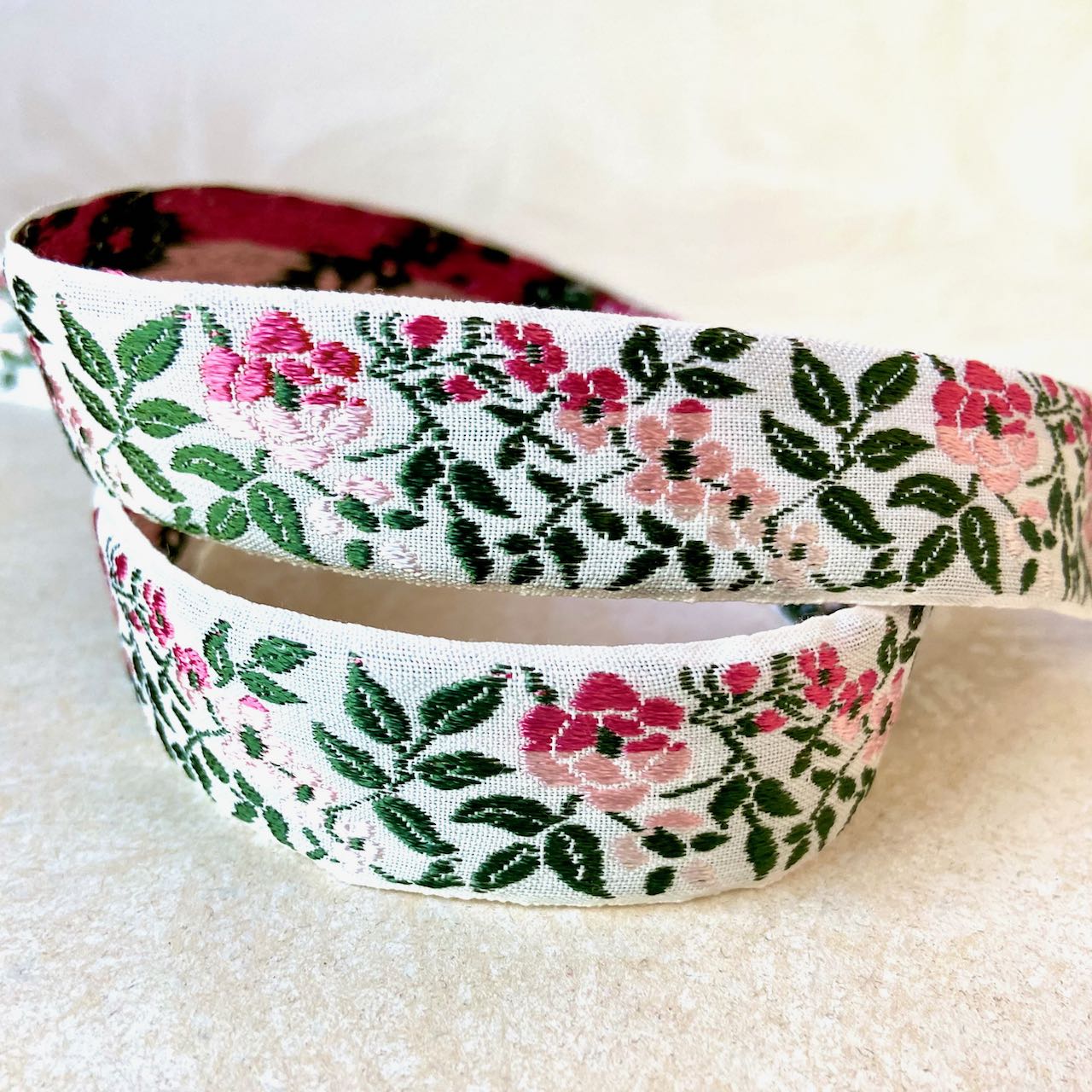 Floral_Jacquard_Ribbon_Pink