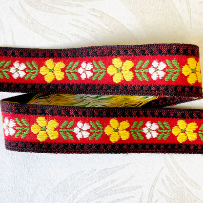    Floral_Leaf_Jacquard_Ribbon