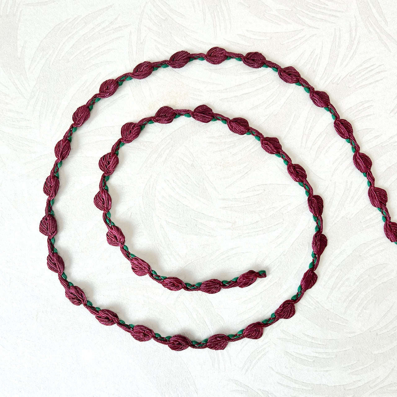 Floral Rococo Braid 3/8" - 4 Colorways
