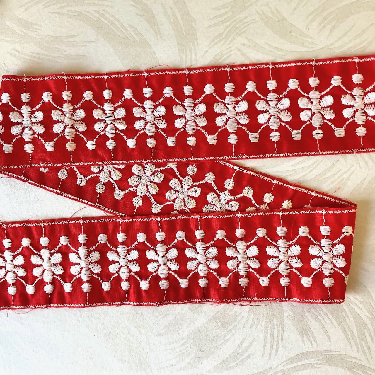 Floral_Snowflake_Embroidered_Entredeux_Red