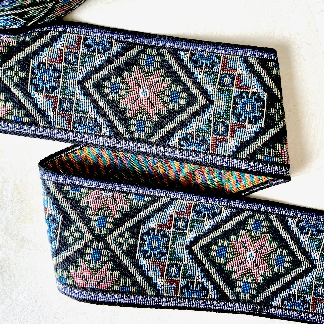    Geometric_Floral_Tapestry_Jacquard_Ribbon