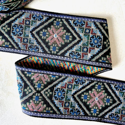    Geometric_Floral_Tapestry_Jacquard_Ribbon