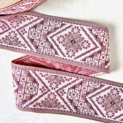    Geometric_Floral_Tapestry_Jacquard_Ribbon