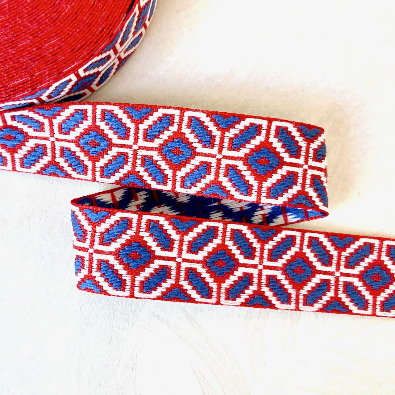 Scalloped Stripe Cotton Ribbon – Vintage Trims