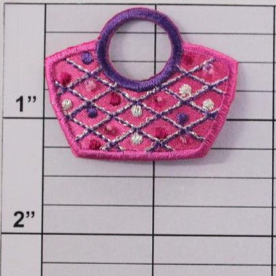 Purse applique 2 colors