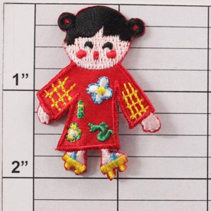 China doll applique