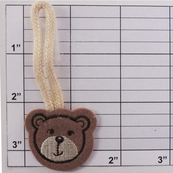Teddy bear w/ loop applique