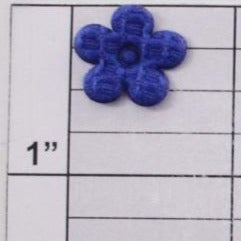 Small 1/2" flower applique 11 colors (6 per bag)