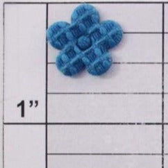 Small 1/2" flower applique 11 colors (6 per bag)