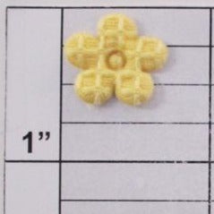 Small 1/2" flower applique 11 colors (6 per bag)