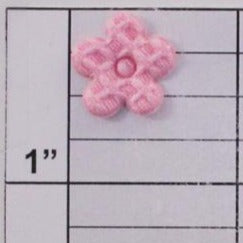 Small 1/2" flower applique 11 colors (6 per bag)
