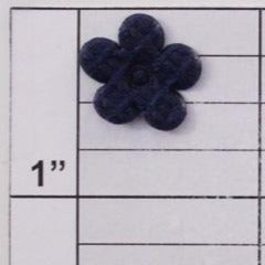Small 1/2" flower applique 11 colors (6 per bag)