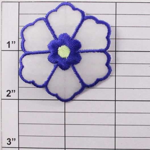 2" flower applique 9 colors