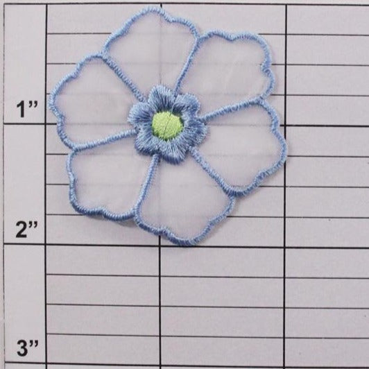 2" flower applique 9 colors